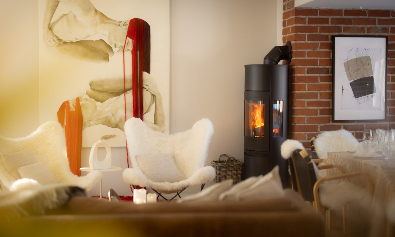 Aino Private Island Hotel luxury private island villa accommodation in Rovaniemi Lapland Finland