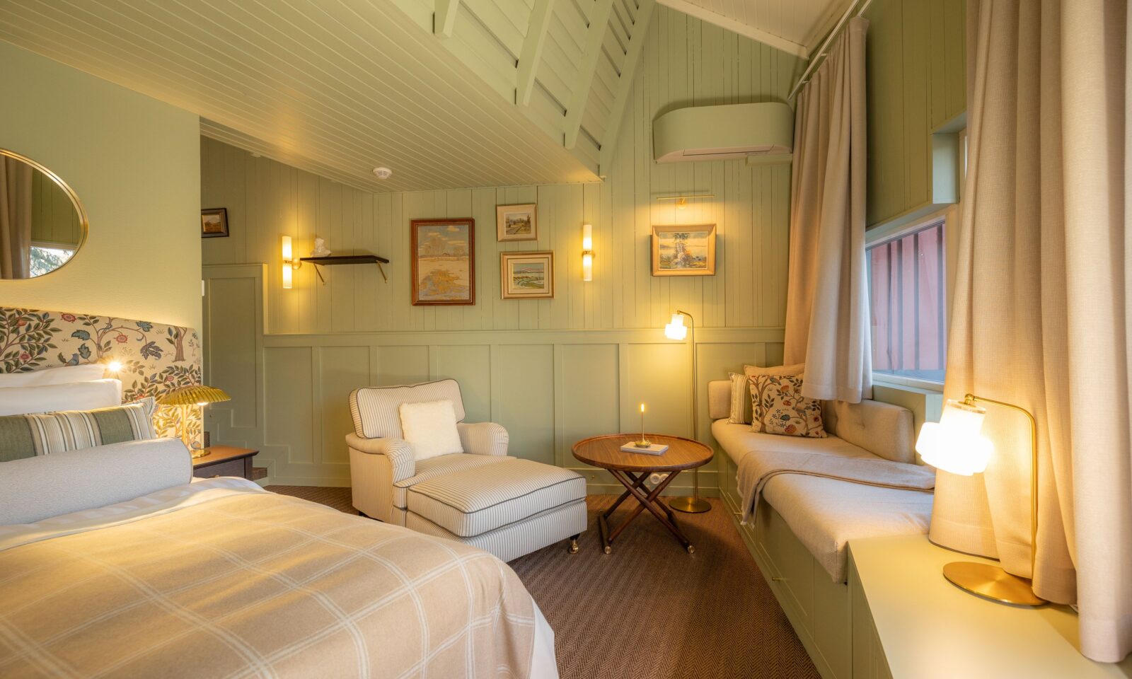 Aino Private Island Hotel River Suite With Loft room view green