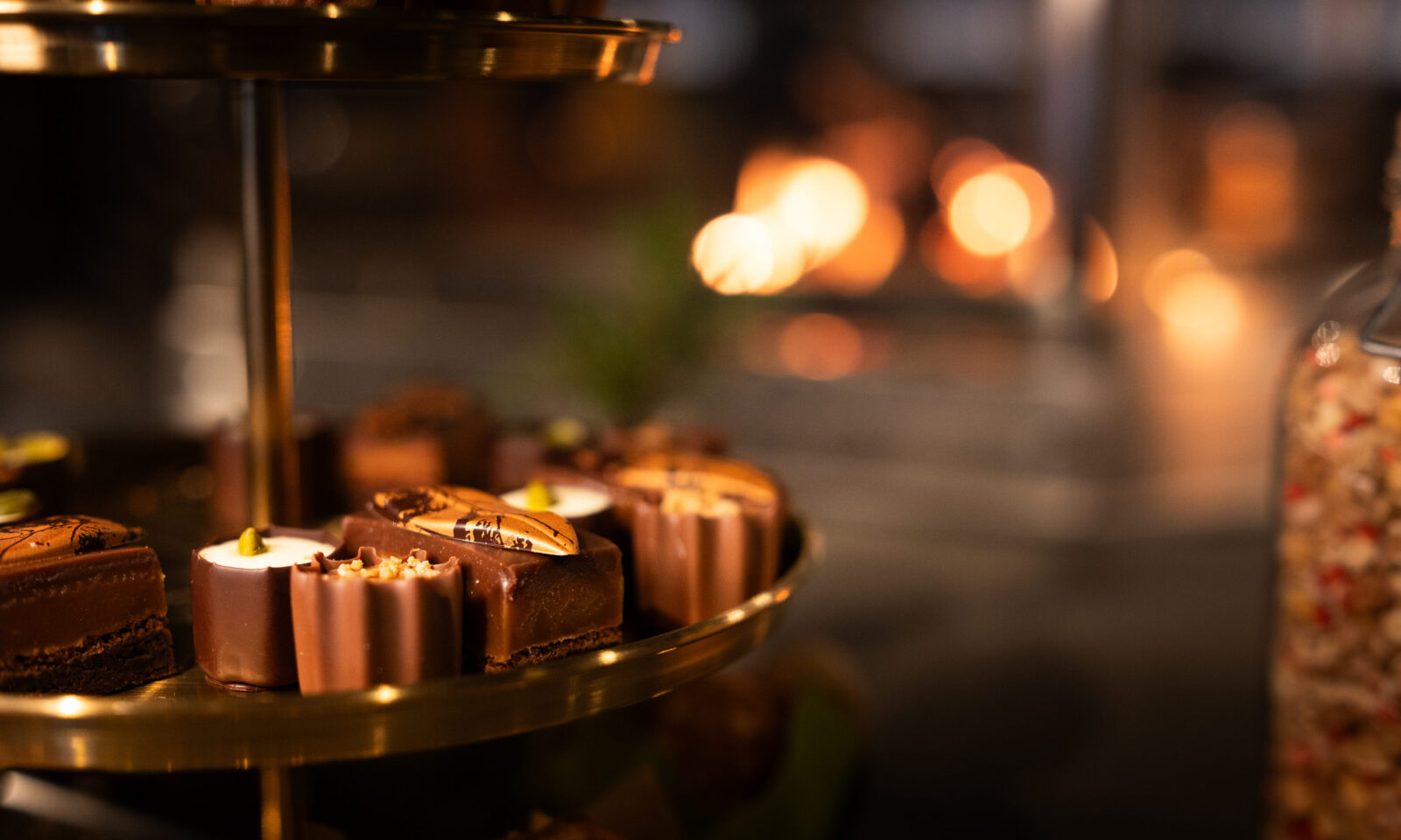 Chocolate treats at Aino Private Island Hotel's breakfast.