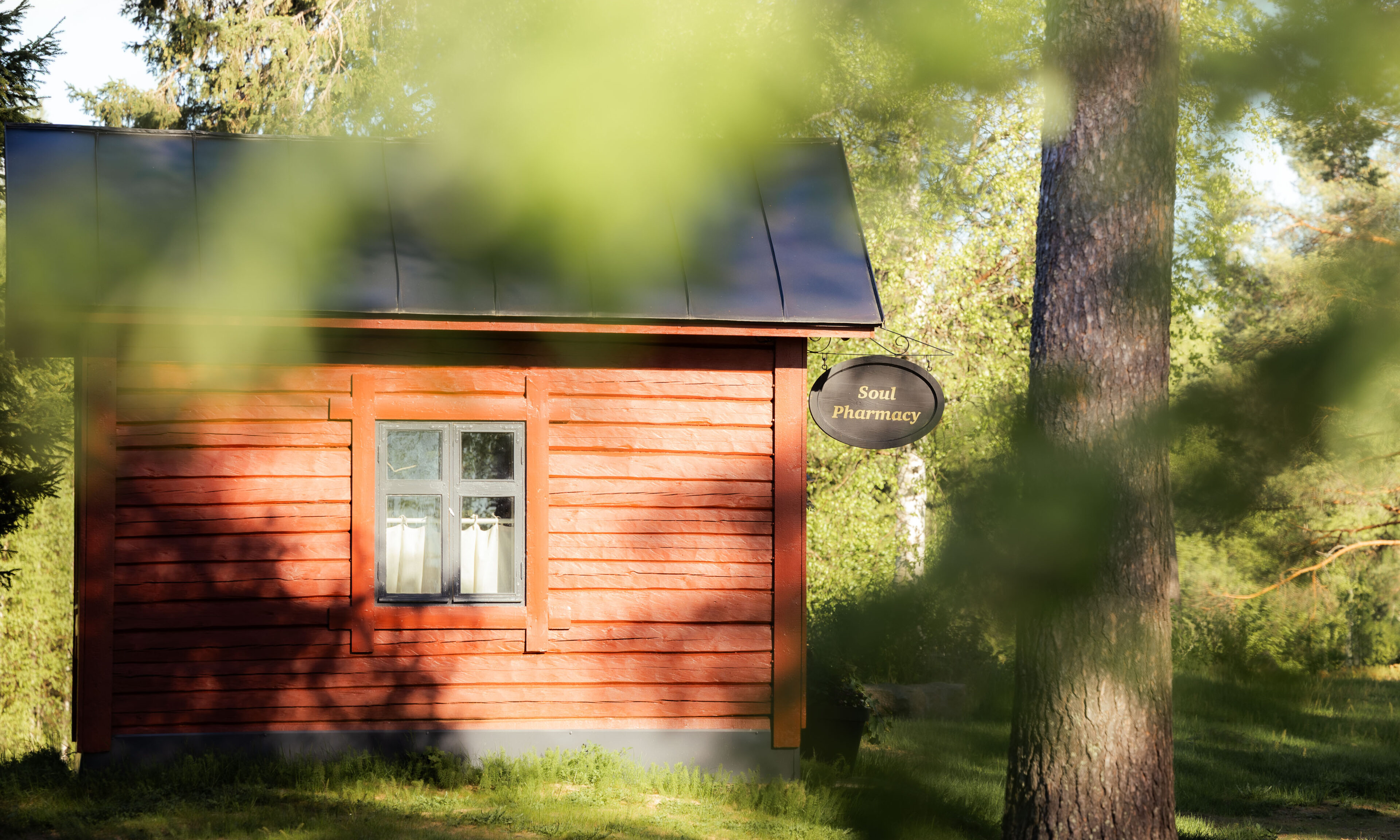 Soul Pharmacy of Aino Private Island Hotel, Rovaniemi, Lapland.