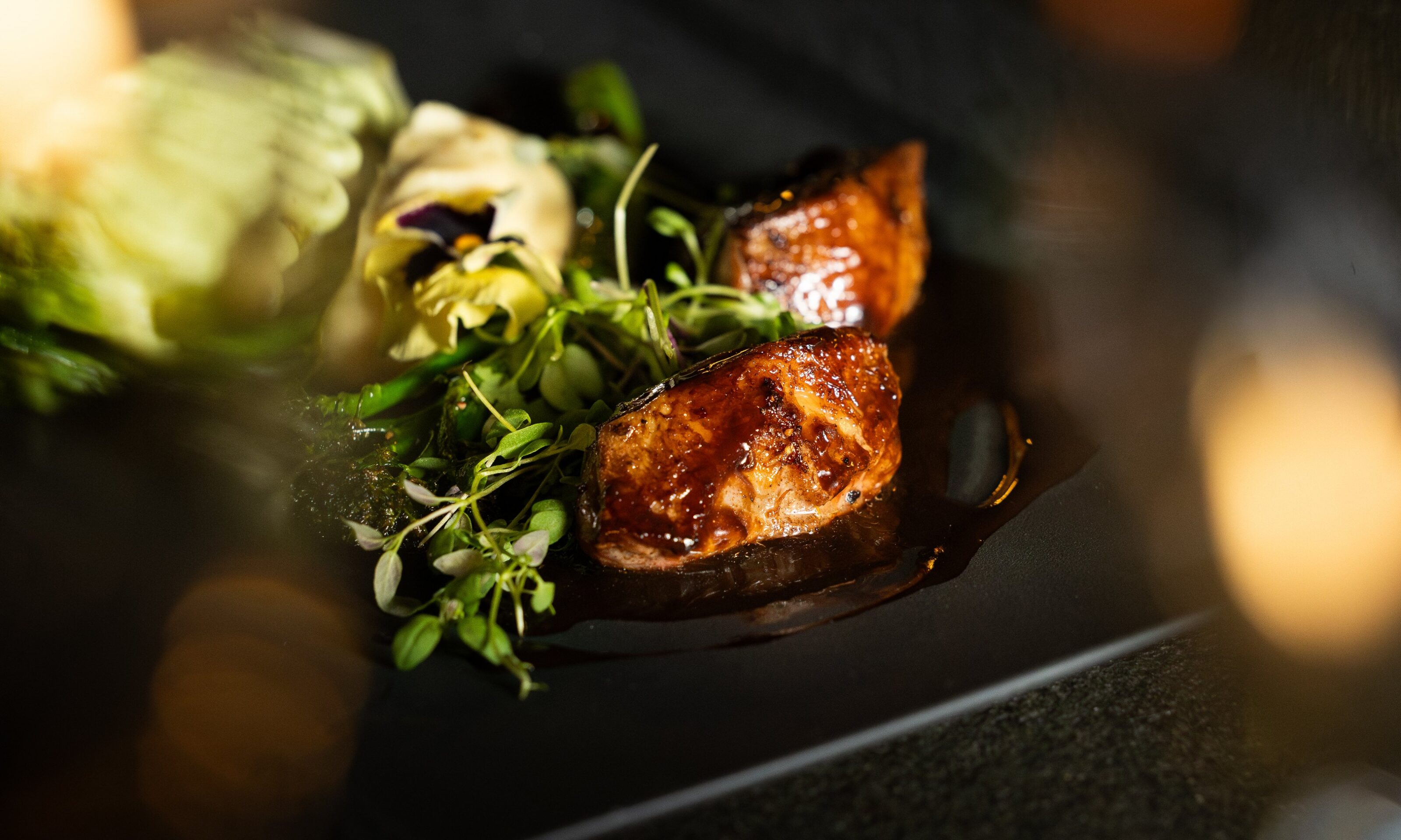 Ainon kesämenu ruokakuva